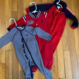 Polo Bundle DEAL!!/LOT 6 Month baby onesie